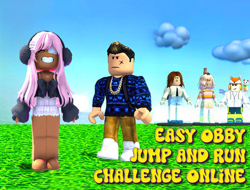 Kolay Obby At ve Run Challenge Online .