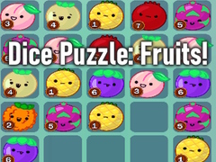 Oyunu Dice Puzzle: Fruits!