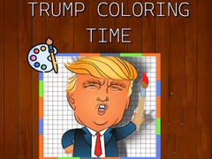 Oyunu Trump Coloring Time