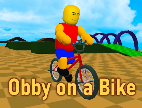 Obby bisikletle .