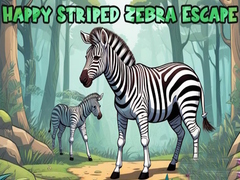 Oyunu Happy Striped Zebra Escape 