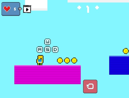2d Obby Rainbow Parkour.