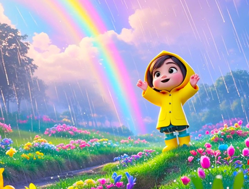 Farklılıkları bulun: Rainbow Bridge .