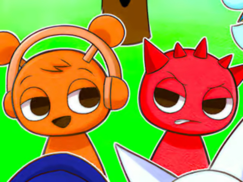 Jigsaw Bulmaca: Sprunki Incredibox Ailesi .