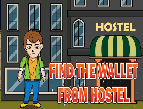 Hostel'den cüzdanı bulun .