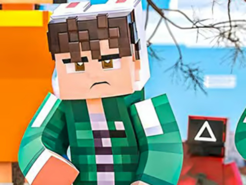 Jigsaw Bulmaca: Squid Game Minecraft .