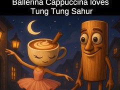 Oyunu Ballerina Cappuccina loves Tung Tung Sahur