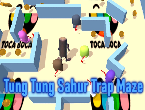Tung Tung Sahur tuzağı labirent .