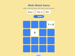 Oyunu Math Match Game