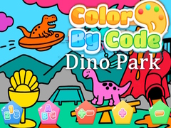 Oyunu Color By Code Dino Park