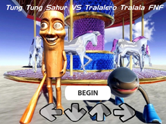 Oyunu Tung Tung Sahur VS Tralalero Tralala FNF