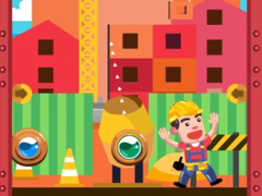 Oyunu Construction Worker Bubble Shooter
