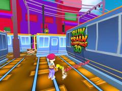Oyunu Train Surf Run 3D