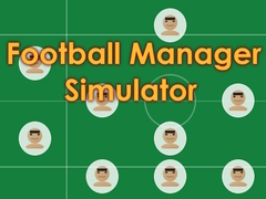 Oyunu Football Manager Simulator