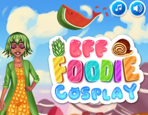 BFF foodie cosplay .