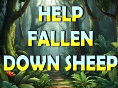 Oyunu Help Fallen Down Sheep Baby