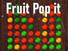Oyunu Fruit Pop it
