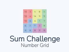 Oyunu Sum Challenge Number Grid