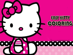 Oyunu Easy Coloring Kitty
