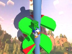 Oyunu Chicken Jockey Helix Jump