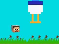 Oyunu Chicken Jockey Flappy Minecraft