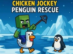 Oyunu Chicken Jockey: Penguin Rescue