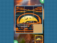 Oyunu Monster Truck Sliding Puzzles