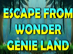 Oyunu Escape From Wonder Genie Land