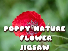 Oyunu Poppy Nature Flower Jigsaw
