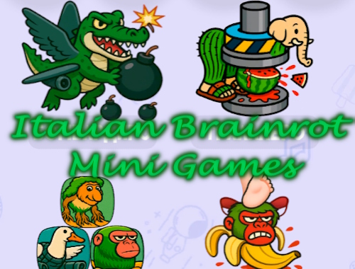 İtalyan Brainrot Mini Oyunları 