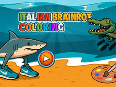 Oyunu Italian Brainrot Coloring