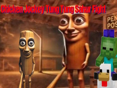 Oyunu Chicken Jockey Tung Tung Sahur Fight