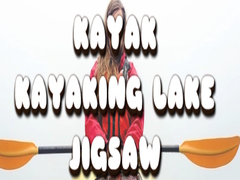 Oyunu Kayak Kayaking Lake Jigsaw