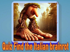 Oyunu Quiz Find the Italian brainrot 