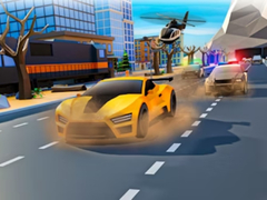 Oyunu Police Car Chase ZigZag Escape 3D