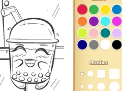 Oyunu Boba Tea Coloring Book for Kids