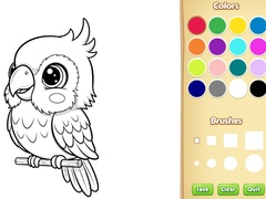 Oyunu Kawaii Animal Coloring Book