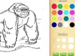 Oyunu Zoo Animals Coloring Book for Kids