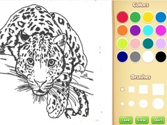 Oyunu Realistic Animals Coloring Book for Kids