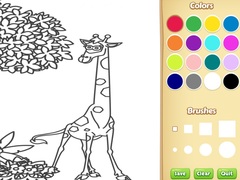 Oyunu Jungle Animals Coloring Book for Kids