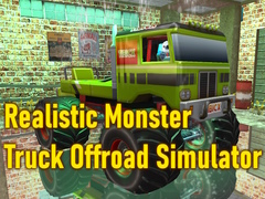 Oyunu Realistic Monster Truck Offroad Simulator