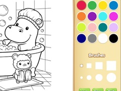 Oyunu Cozy Friends Coloring Book for Kids