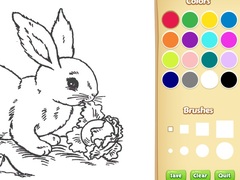Oyunu Bunny Coloring Book For Kids