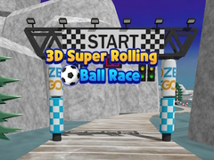 Oyunu 3D Super Rolling Ball Race