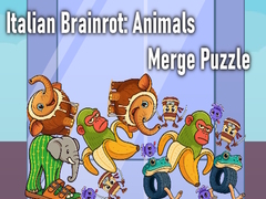 Oyunu Italian Brainrot: Animals Merge Puzzle