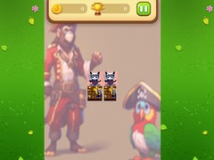 Oyunu Pirate Cat Memory Match