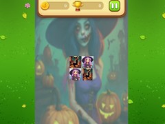 Oyunu Halloween Witch Memory Match