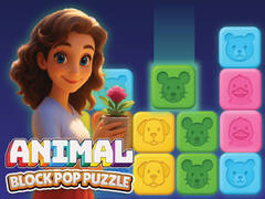Oyunu Animal Block Pop Puzzle