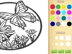Oyunu Butterfly Coloring Book For Kids