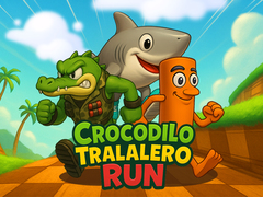 Oyunu Crocodilo Tralalero Run